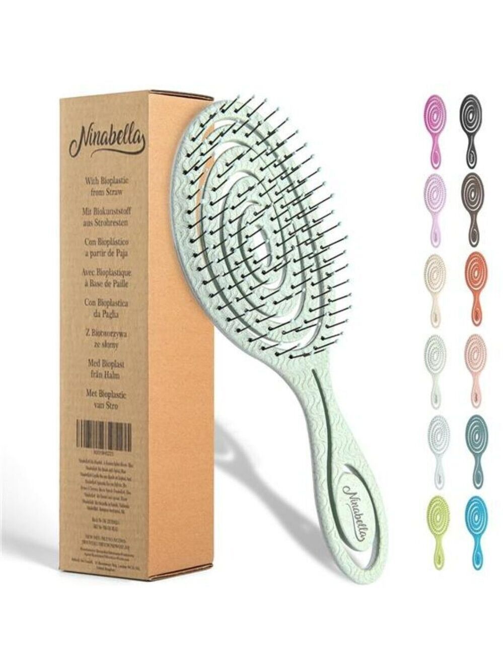Detangling Hair Brush for Wet Curly Straight Thick Hair No Pull Pain Free
